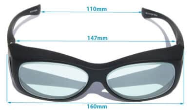 LG 024 Laser Glasses Dimensions  31738