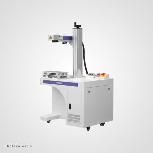 دستگاه لیزر حکاکی فلزات داری میز کار