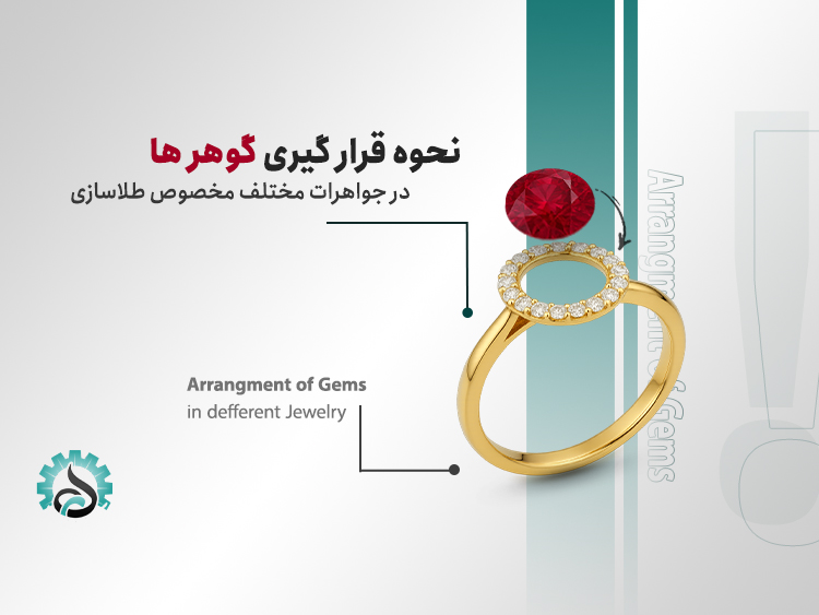 روش‌های دقیق قرار دادن گوهر در جواهرات برای خلق آثار هنری زیبا و بادوام