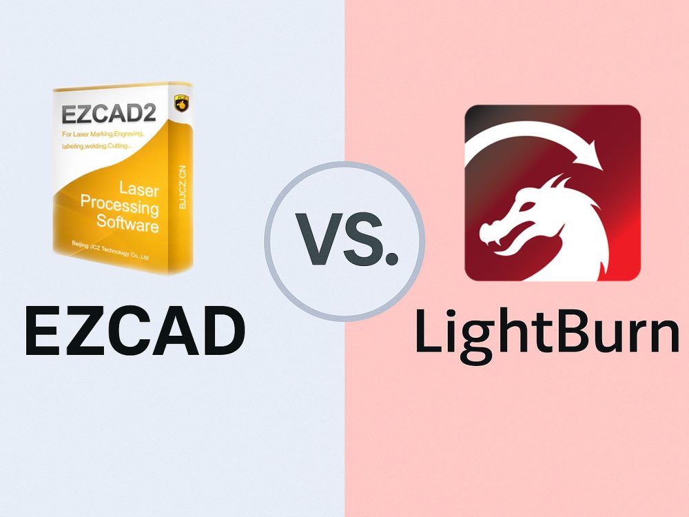 تفاوت lightburn با EZCAD