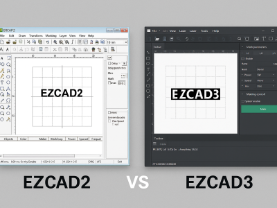تفاوت EZCAD3 , EZCAD2