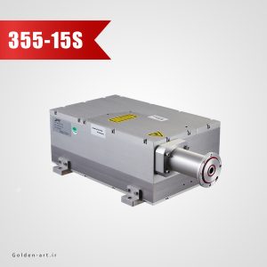 سورس لیزر فایبر پالسی UV برند JPT مدل SEAL-355-15S توان 15W