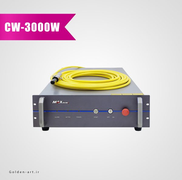سورس لیزر فایبر برند MAX توان CW-3000W