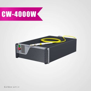 سورس لیزر فایبر CW برند IPG توان 4000W
