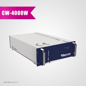 سورس لیزر فایبر CW برند Raycus مدل RFL-C4000S توان 4000W