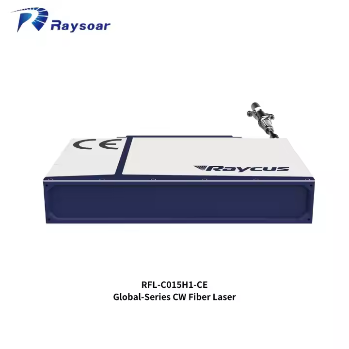 سورس لیزر فایبر CW برند Raycus مدل RFL-C015H-CE توان ۱۲۰۰W