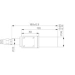 سورس لیزر فایبر برند JPT مدل YDFLP-60-M7-M7-L1-R توان 60W