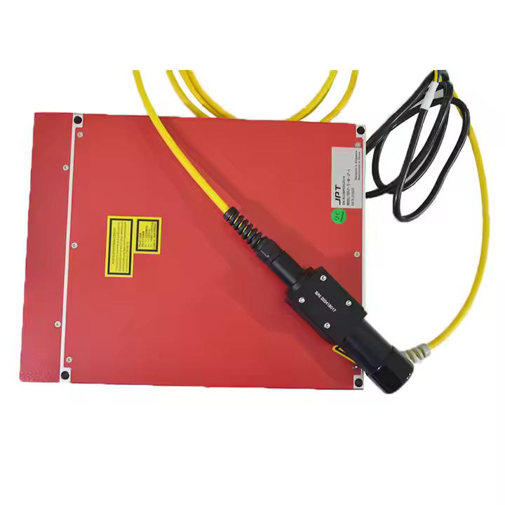 سورس لیزر فایبر MOPA برند JPT مدل YDFLP-80-M7-LBR توان ۸۰W تا ۱۲۰W