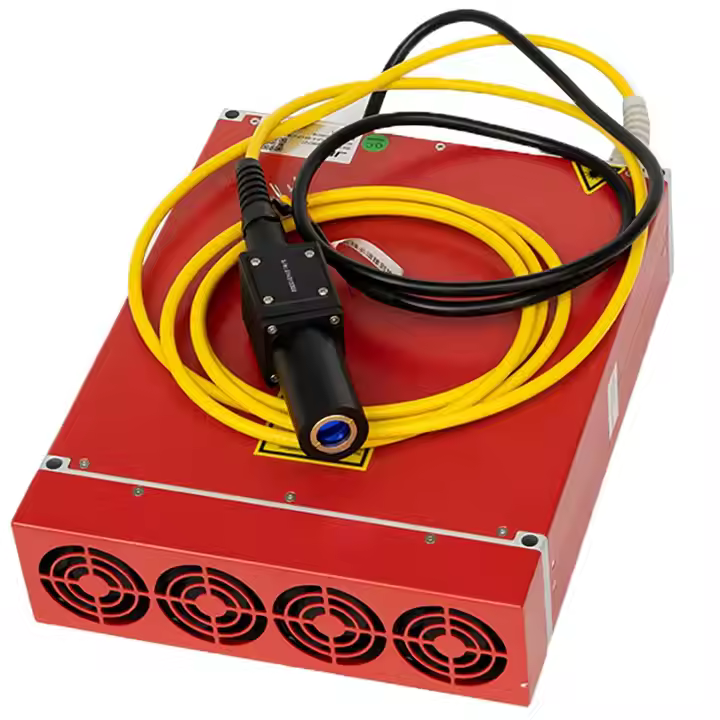 سورس لیزر فایبر MOPA برند JPT مدل YDFLP-80-M7-LBR توان ۸۰W تا ۱۲۰W