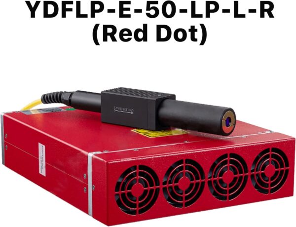 سورس لیزر فایبر برند JPT مدل YDFLP-E-50-LP-L-R توان ۵۰W
