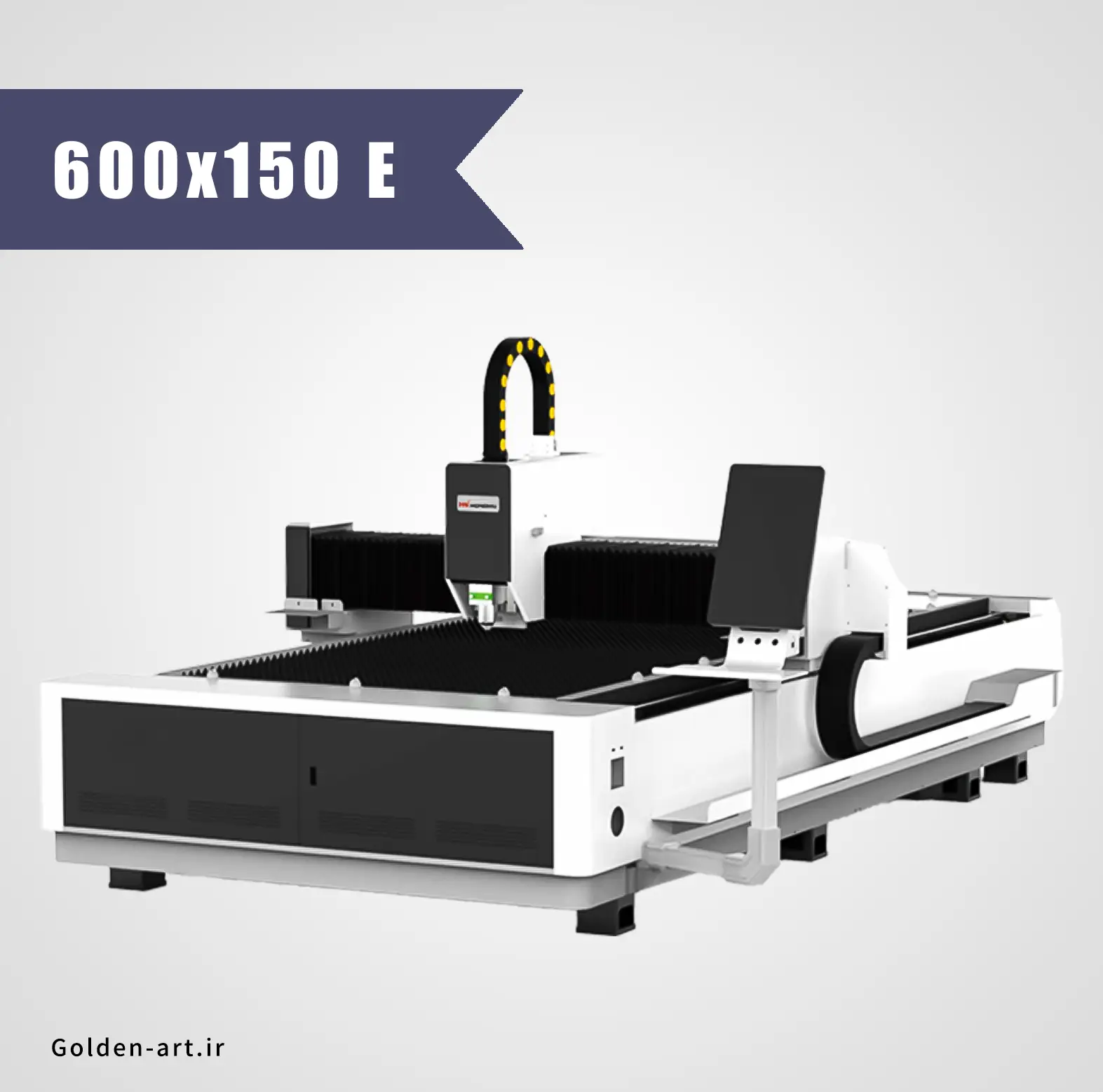 دستگاه لیزر برش فلزات فایبر سایز 600x150E