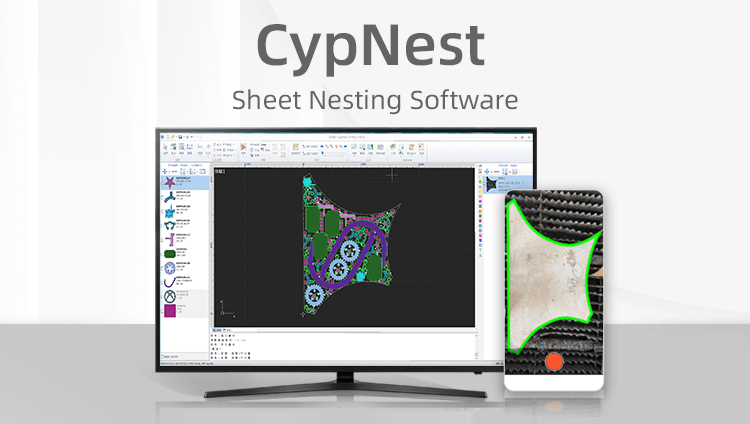 CypNest-手机-英文 نرمافزار چیدمان و برش با الگوریتمهای بهینهسازی متریال