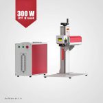دستگاه لیزر حکاکی رنگی فلزات فایبر موپا JPT مدل 300 وات