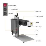 دستگاه لیزر حکاکی غیر فلزات CO2 مدل 30 وات