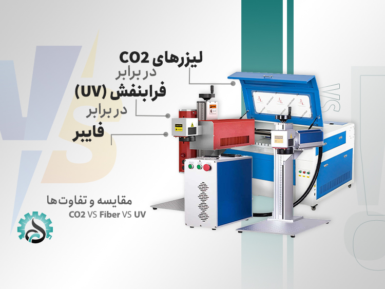 مقایسه لیزرهای CO2 با فایبر و فرابنفش (UV)