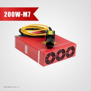سورس لیزر فایبر موپا برند JPT توان 200W