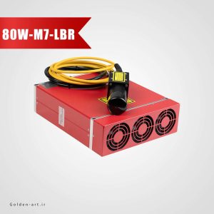 سورس لیزر فایبر موپا برند JPT توان 80W