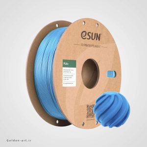 فیلامنت آبی آسمانی PLA+ برند Esun سایز 1.75 میلیمتر