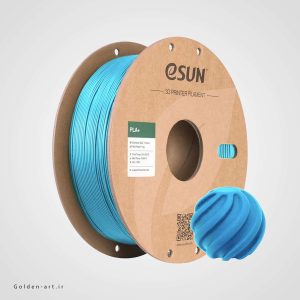 فیلامنت آبی فیروزه ای PLA+ برند Esun سایز 1.75 میلیمتر