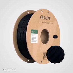 فیلامنت مشکی PLA+ برند Esun سایز 1.75 میلیمتر