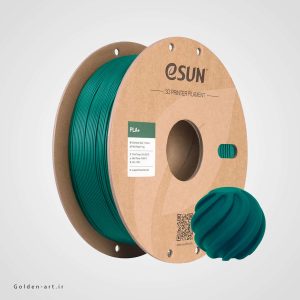 فیلامنت سبز PLA+ برند Esun سایز 1.75 میلیمتر