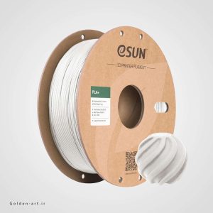 فیلامنت خاکستری روشن PLA+ برند Esun سایز 1.75 میلیمتر