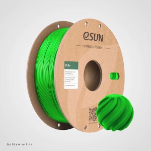 فیلامنت سبز فسفری PLA+ برند Esun سایز 1.75 میلیمتر