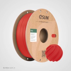 فیلامنت قرمز تیره PLA+ برند Esun سایز 1.75 میلیمتر