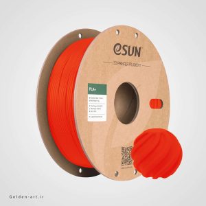 فیلامنت قرمز PLA+ برند Esun سایز 1.75 میلیمتر