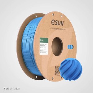 فیلامنت آبی روشن PLA+ برند Esun سایز 1.75 میلیمتر