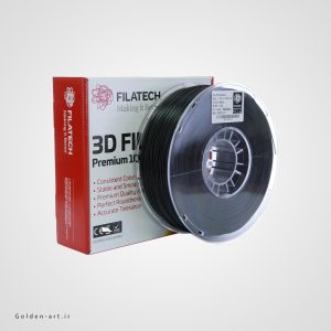 فیلامنت مشکی PLA+ برند Filatech سایز 1.75 میلیمتر