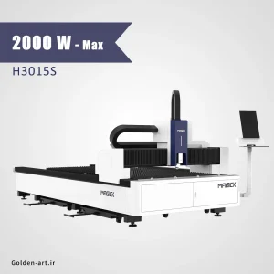 لیزر برش فلزات مدل MK-3015S با توان 2000 وات